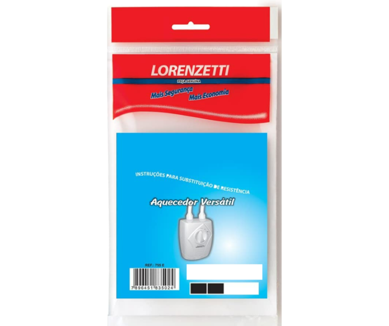 Resistência Aquecedor Versátil Lorenzetti 755