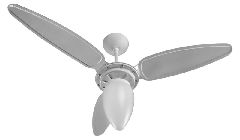 Ventilador de Teto Wind Branco com Lustre - Ventisol