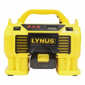 COMPRESSOR DE AR E CALIBRADOR A BATERIA 20V INTERCAMBIAVEL LYNUS