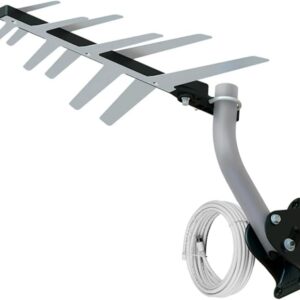 DTV-1500 ANTENA EXTERNA DIGITAL PARA TV 2 EM 1 COMPLETA - AQUARIO