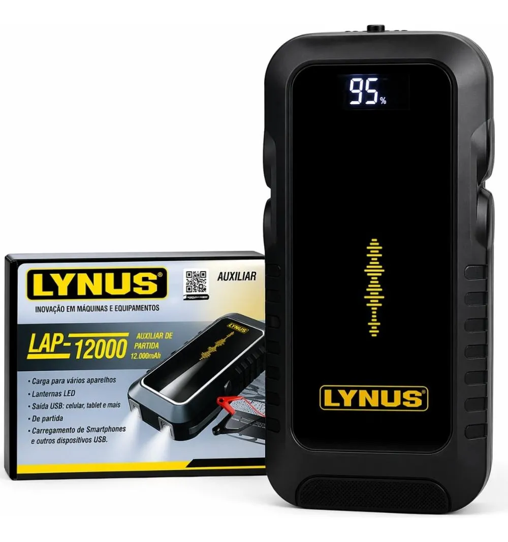 LAP-6000 AUXILIAR DE PARTIDA LYNUS 6000MAH