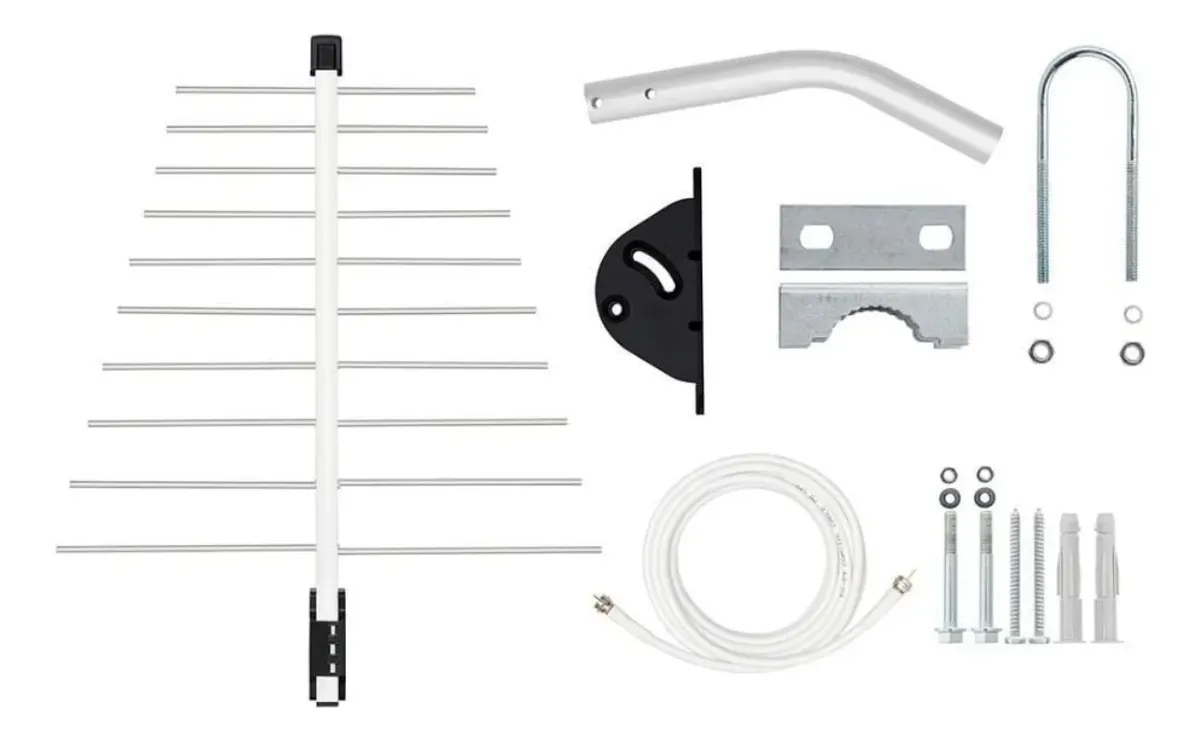 LU-20 ANTENA LOG EXTERNA PERIODICA UHF 20 ELEMENTOS - AQUARIO - Imagem 2